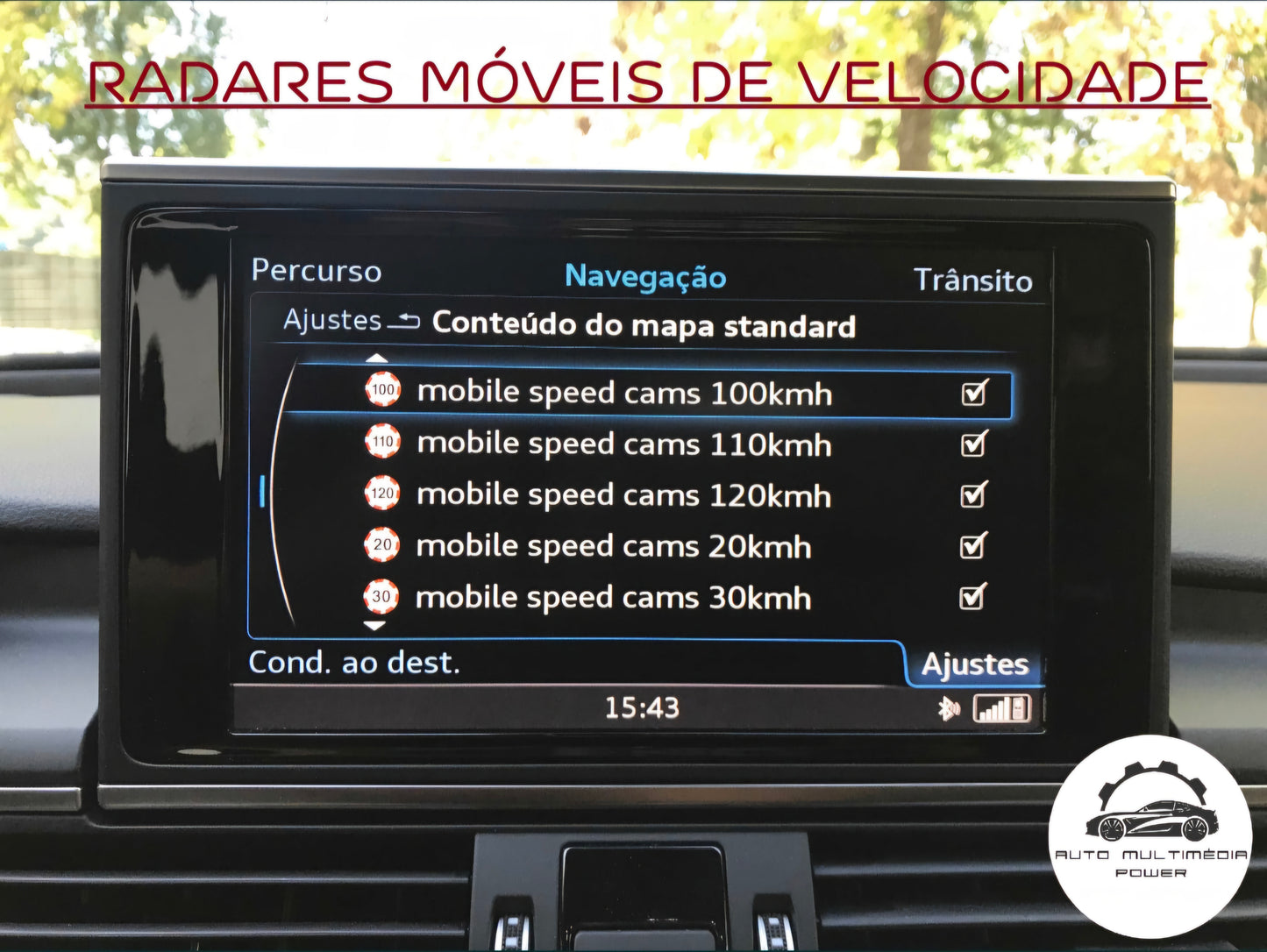 AUDI - Sistema MMI MIB2 High MHI2 MHI2Q - Cartão SD Atualização Software + Mapas GPS Nav v2025