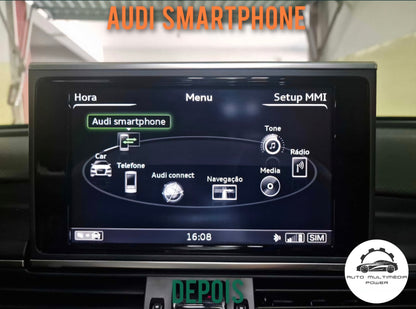 AUDI - Sistema MMI MIB2 High MHI2 MHI2Q - Cartão SD Atualização Software + Mapas GPS Nav v2025