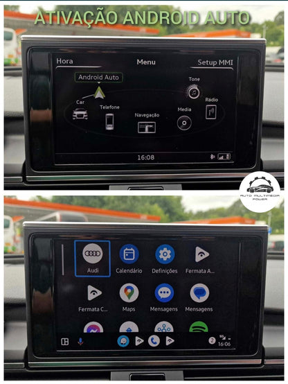 AUDI - Sistema MMI MIB2 High MHI2 MHI2Q - Cartão SD Atualização Software + Mapas GPS Nav v2025