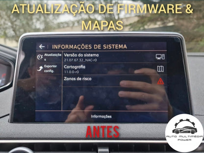 PEUGEOT / CITROEN / OPEL - Sistema CONNECT NAV WAVE - PEN USB Software + Mapas GPS v27 2024