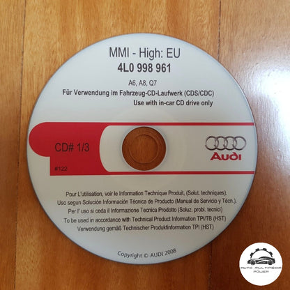 AUDI - Sistema MMI 2G HIGH - Atualização Software / Firmware v5570