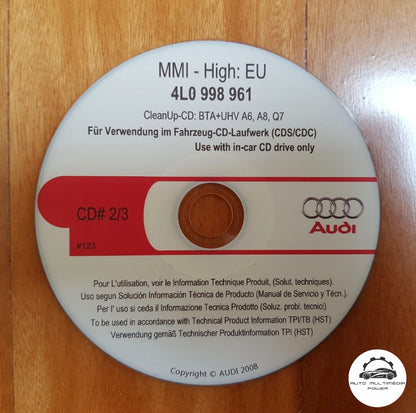 AUDI - Sistema MMI 2G HIGH - Atualização Software / Firmware v5570