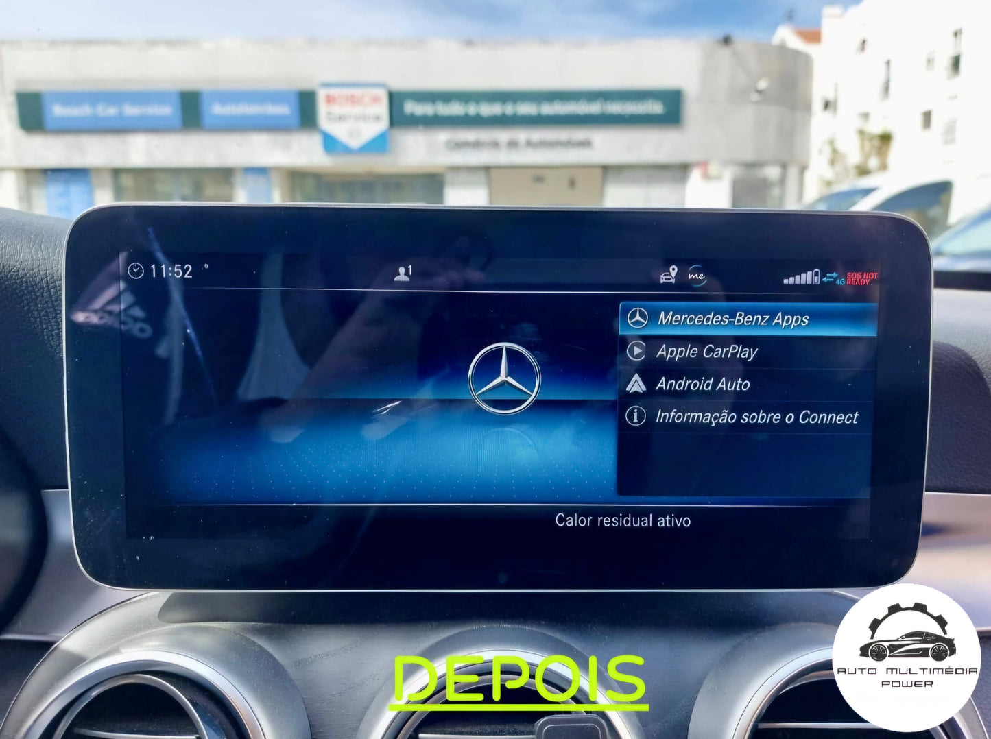 MERCEDES-BENZ - Sistema NTG 5S2 / NTG5.5 AUDIO 20 - Ativação Android Auto & CarPlay