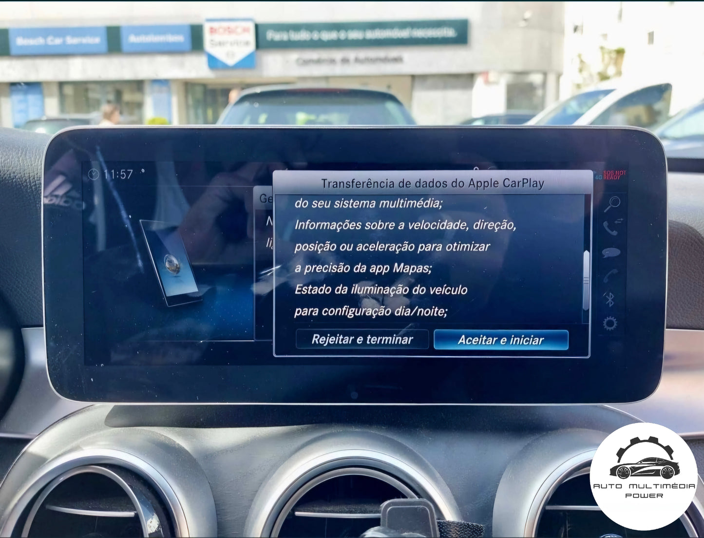 MERCEDES-BENZ - Sistema NTG 5S2 / NTG5.5 AUDIO 20 - Ativação Android Auto & CarPlay