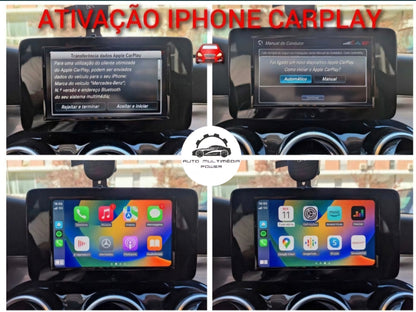 MERCEDES-BENZ - Sistema NTG 5S2 / NTG5.5 AUDIO 20 - Ativação Android Auto & CarPlay