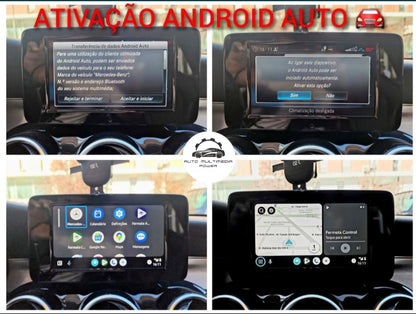 MERCEDES-BENZ - Sistema NTG 5S2 / NTG5.5 AUDIO 20 - Ativação Android Auto & CarPlay