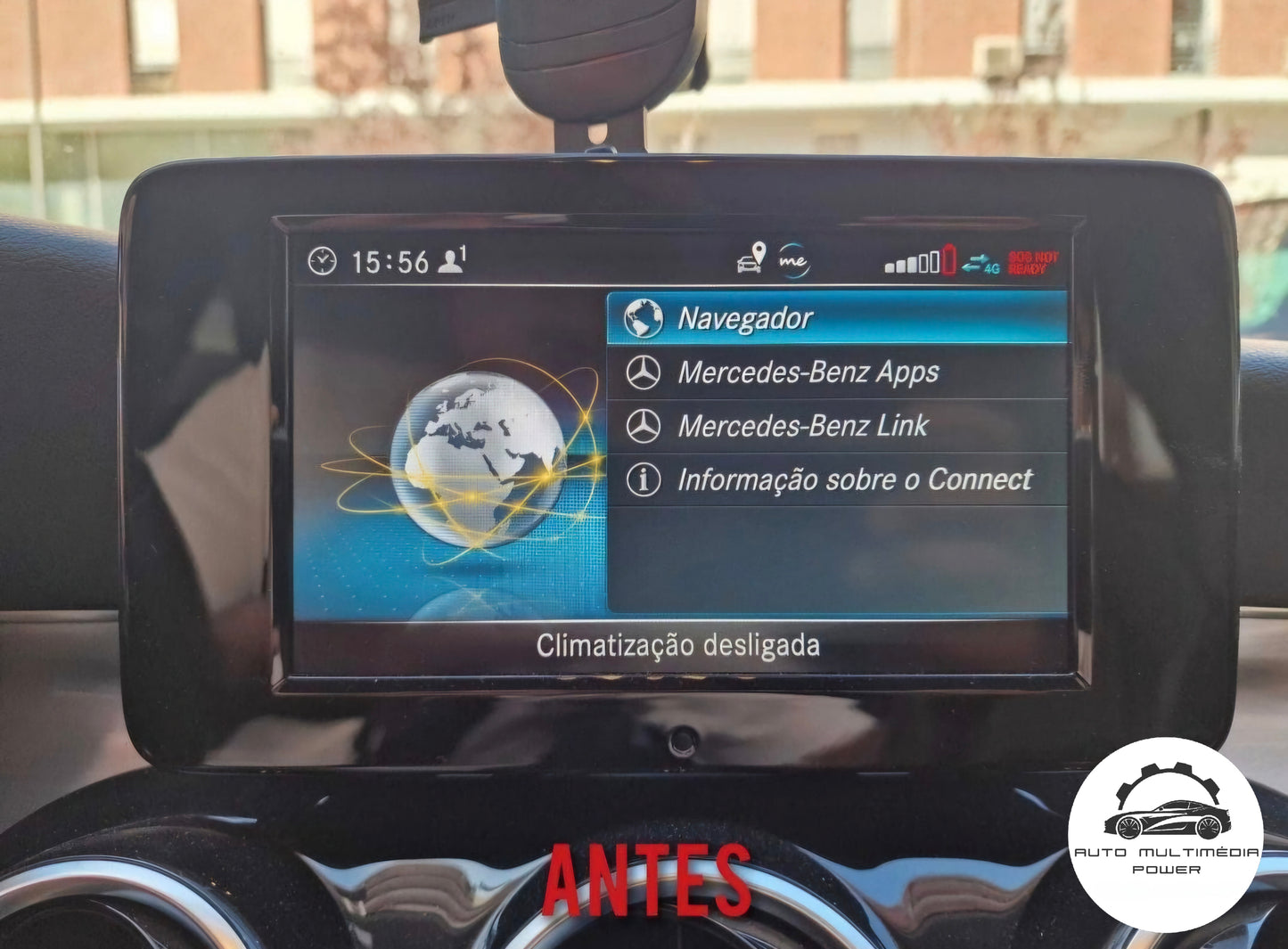 MERCEDES-BENZ - Sistema NTG 5S2 / NTG5.5 AUDIO 20 - Ativação Android Auto & CarPlay