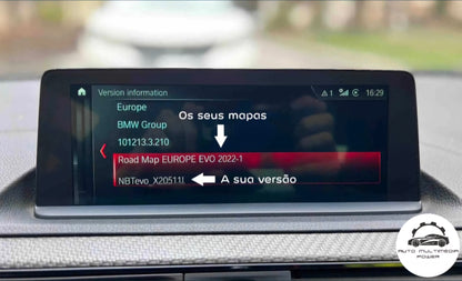 BMW & MINI & TOYOTA - Sistema EVO ID5 & ID6 - Ativação CarPlay + VIM + Espelhamento Ecrã Android