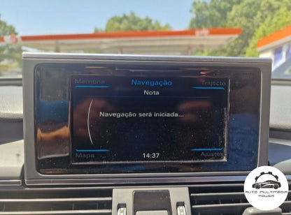 AUDI - Sistema MMI RMC - Cartão SD Mapas GPS Nav versão Ano Matrícula