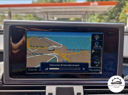 AUDI - Sistema MMI RMC - Cartão SD Mapas GPS Nav versão Ano Matrícula