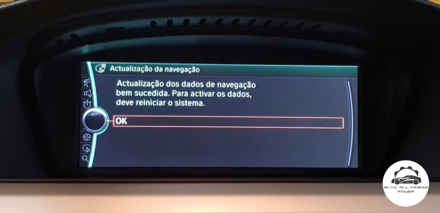 BMW / MINI - Sistema CIC PREMIUM - Atualização Mapas GPS Nav + FSC Code v2025-1