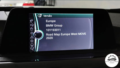 BMW / MINI - Sistema CIC MOVE - Atualização Mapas GPS Nav + FSC Code v2024