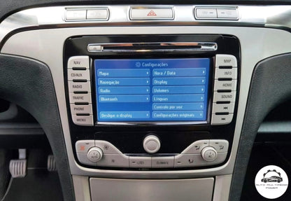 FORD - Sistema MCA TouchScreen - Cartão SD Atualização Mapas GPS Nav v2023