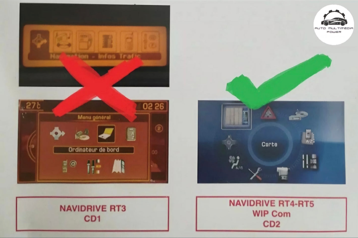 CITROEN / PEUGEOT - Sistema NaviDrive RT4 / RT5 - CD Atualização Software + Mapas GPS Nav v2017