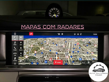 PORSCHE - Sistema MIB 2 MHI2 PCM 4 / 4.1 - Atualização Software + Mapas GPS Nav v2025