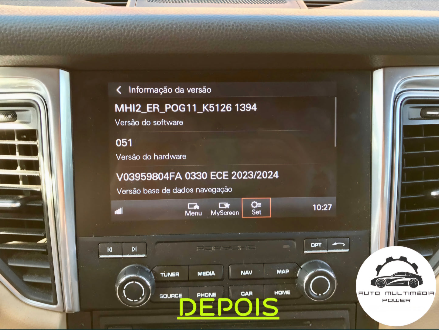 PORSCHE - Sistema MIB 2 MHI2 PCM 4 / 4.1 - Atualização Software + Mapas GPS Nav v2025