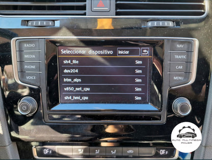 VOLKSWAGEN VW - Sistema Discover Media MSTD - Cartão SD AT Atualização Mapas GPS Nav v18 2023