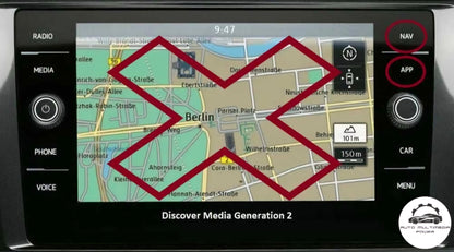 VOLKSWAGEN VW - Sistema Discovery Media PRO MIB1 / MIB2 - Cartão SD DV Atualização Mapas GPS Nav v24 2025