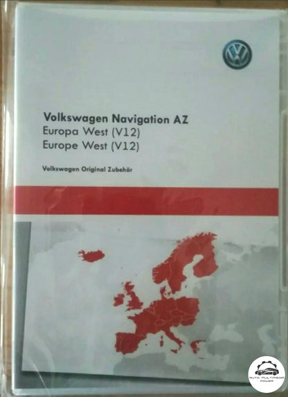 VOLKSWAGEN VW / SEAT / SKODA - Sistema RNS 315 - Cartão SD AZ Atualização Mapas GPS Nav v12 2021