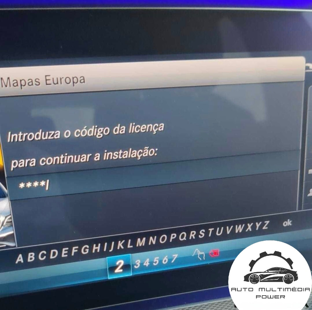 MERCEDES-BENZ - Sistema NTG 5.5 COMAND - Atualização GPS Nav - Mapas + PIN v2023