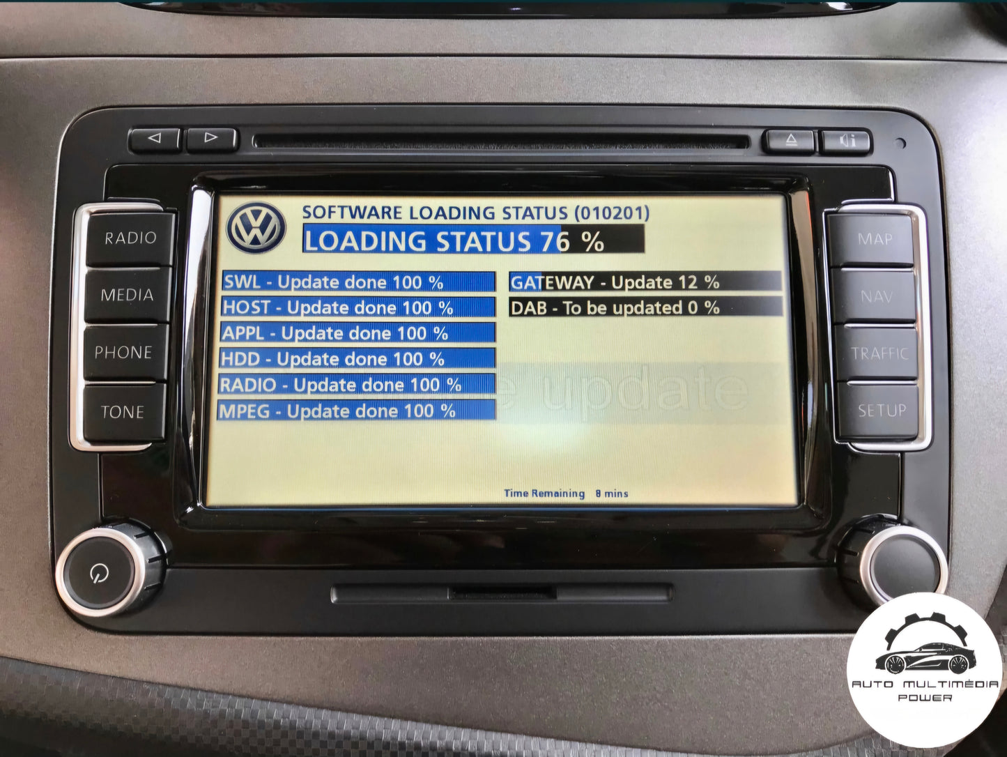 VOLKSWAGEN VW / SEAT / SKODA - Sistema RNS 510 810 - Atualização Mapas GPS Nav v17 2021