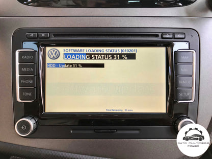 VOLKSWAGEN VW / SEAT / SKODA - Sistema RNS 510 810 - Atualização Mapas GPS Nav v17 2021