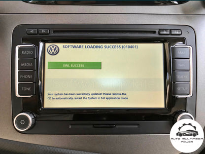 VOLKSWAGEN VW / SEAT / SKODA - Sistema RNS 510 810 - Atualização Mapas GPS Nav v17 2021