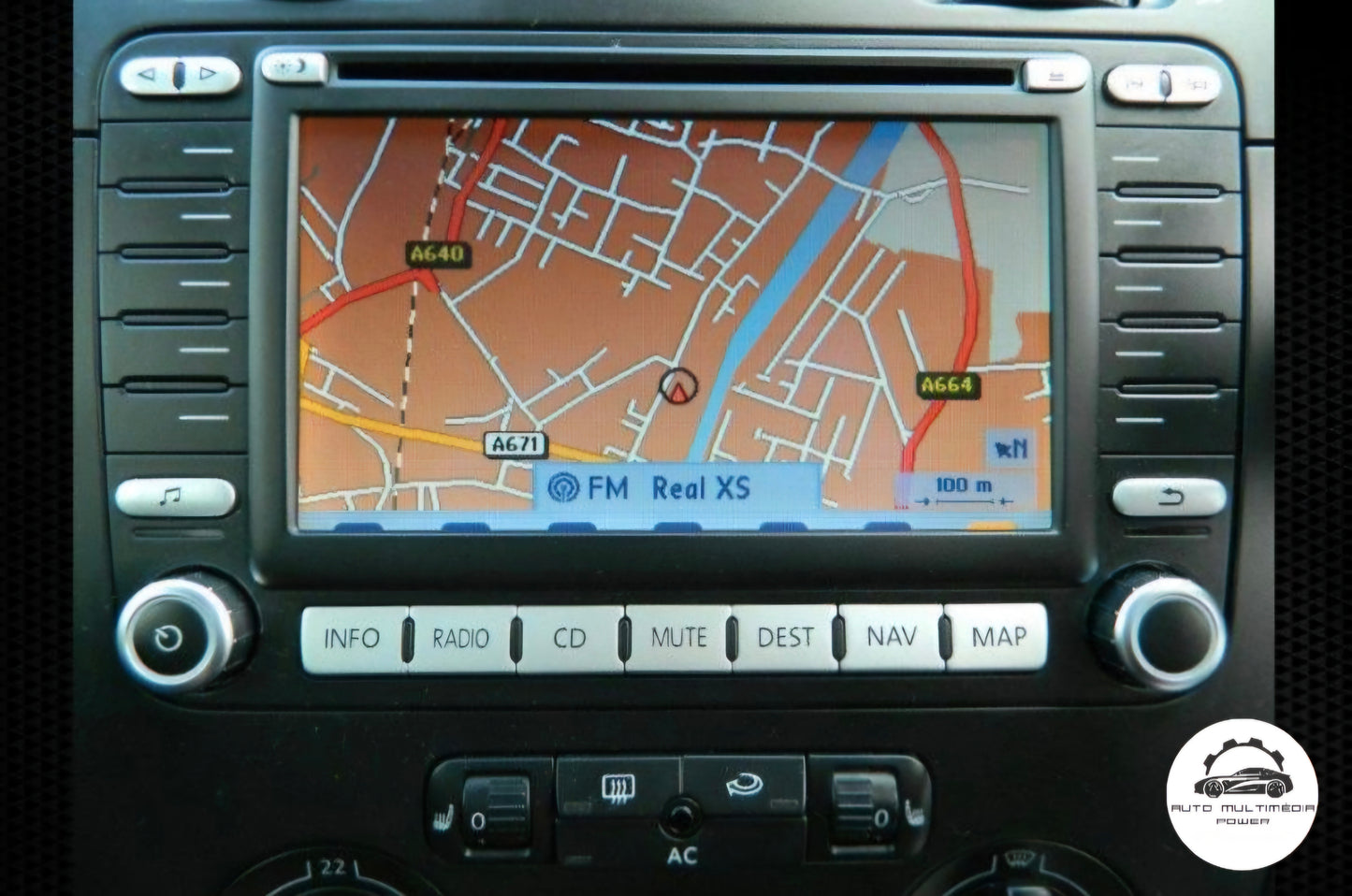 VOLKSWAGEN VW - Sistema MFD2 / RNS2 Blaupunkt EX-V (VX) - Atualização DVD Mapas GPS Nav v17 2019