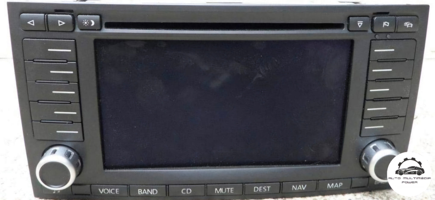 VOLKSWAGEN VW - Sistema MFD2 / RNS2 Blaupunkt EX-V (VX) - Atualização DVD Mapas GPS Nav v17 2019