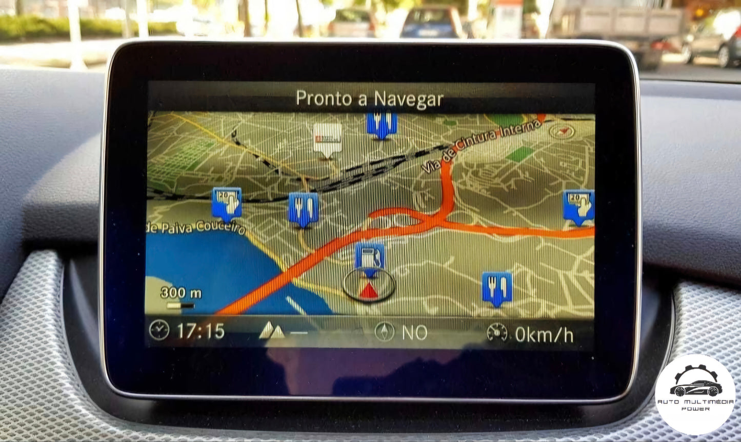 MERCEDES-BENZ - Sistema Garmin Map Pilot NTG5 Audio 20 - Cartão SD Atualização Mapas GPS Nav A218 Star 1 v19 2023