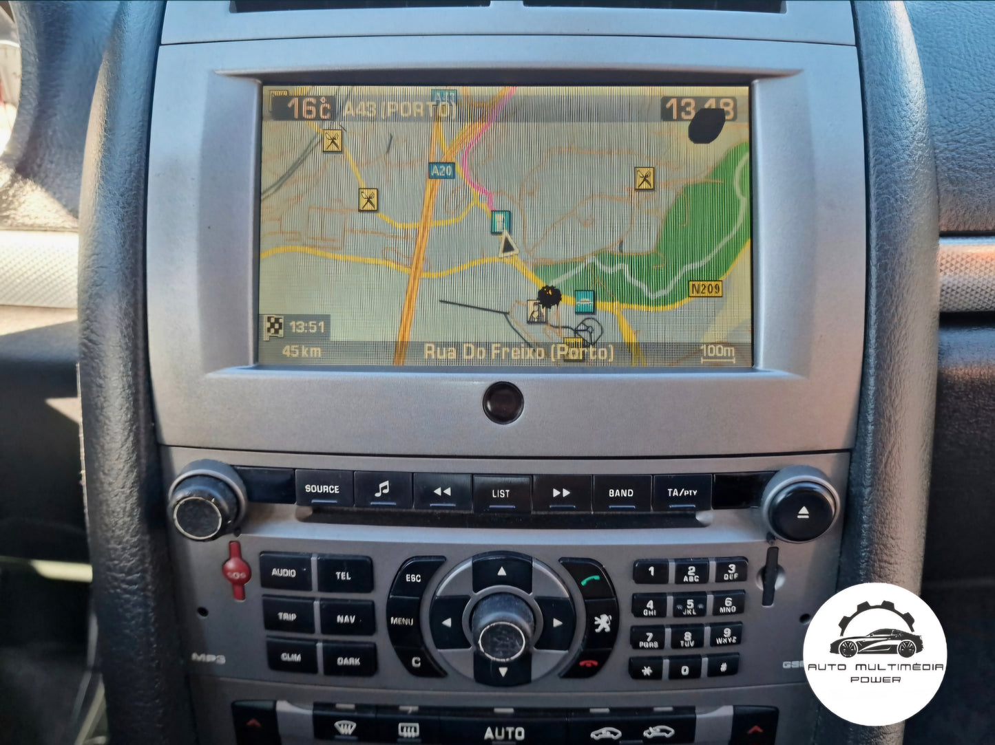 CITROEN / PEUGEOT - Sistema NaviDrive RT3 - CD Atualização Mapas GPS Nav v2017