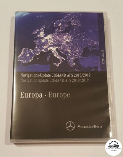 MERCEDES-BENZ - Sistema NTG4-204 COMAND - DVD Atualização Mapas GPS Nav v16 2019