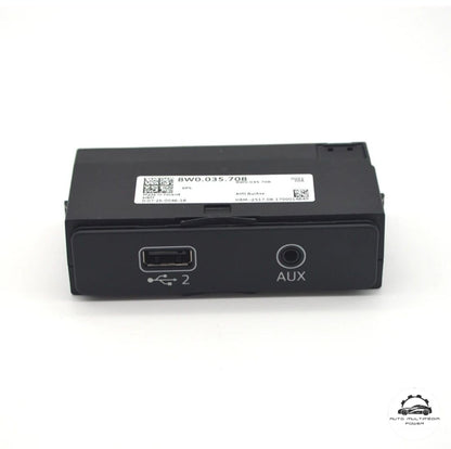 AUDI - Porta USB 8W0.035.708 Carregamento & Dados - A4 S4 A5 S5 Q5