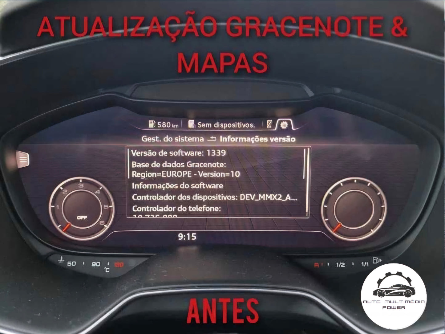 AUDI TT - Sistema MMI MIB 2 (MHI2) - Ativação / Instalação Sistema Navegação Mapas GPS