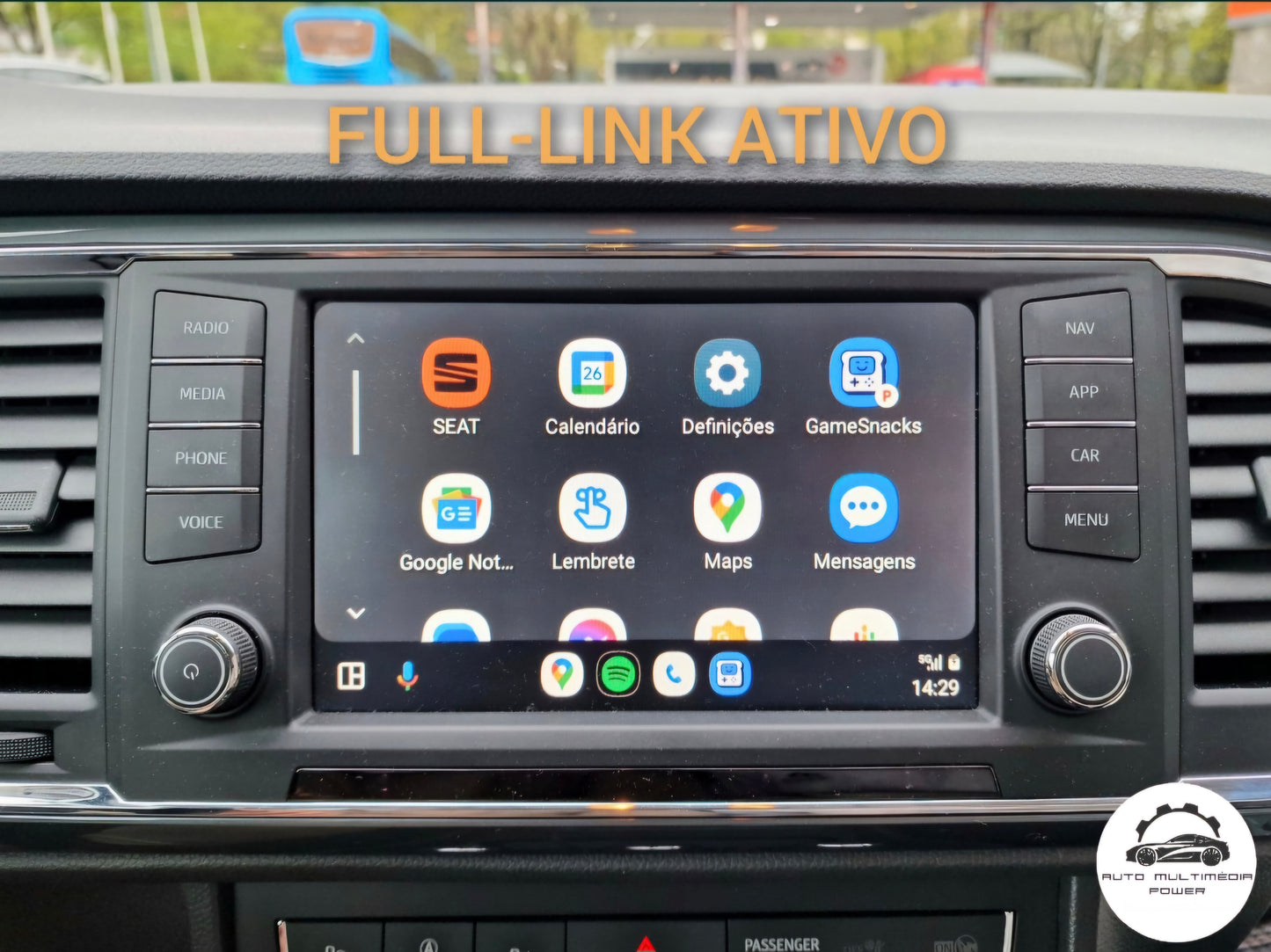 SEAT - Sistema MIB 2 MST2 - Instalação Chip Full Link Apple CarPlay & Google Android Auto