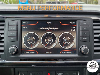 SEAT - Sistema MIB 2 MST2 - Instalação Chip Full Link Apple CarPlay & Google Android Auto