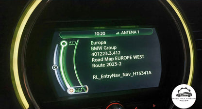 BMW / MINI - Sistema EntryNav ROUTE - Atualização Mapas GPS Nav + FSC Code v2024