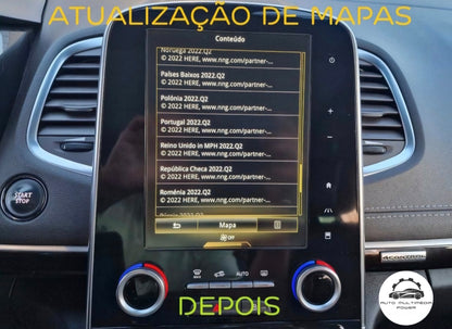 RENAULT - Sistema R-LINK 2 - Ativação CarPlay & Android Auto & VIM