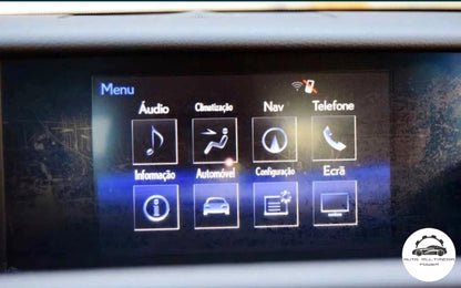 LEXUS / TOYOTA - Sistema GEN 9 TOUCH PRO V2 - Cartão MicroSD Atualização Mapas GPS Nav v2025