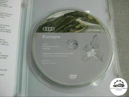 AUDI / SEAT - Sistema Navegação Plus RNS-E - DVD Atualização Mapas GPS Nav v2020