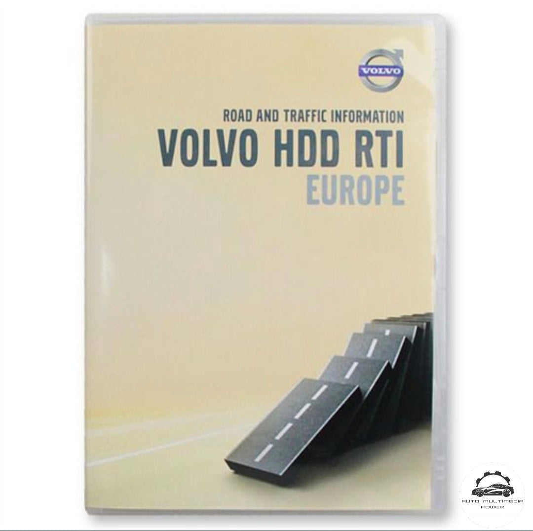 VOLVO - Sistema RTI MMM+ HDD - DVD Atualização Mapas GPS Nav v2018