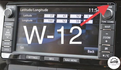 MITSUBISHI - Sistema Multi Communication System (MMCS) W-11 & W-12 - Cartão SD Atualização Mapas GPS Nav v2025