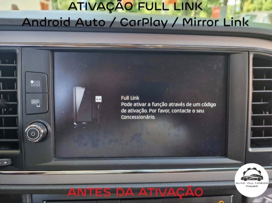 SEAT - Sistema MIB 2 MST2 - Ativação Full-Link Apple CarPlay & Google Android Auto