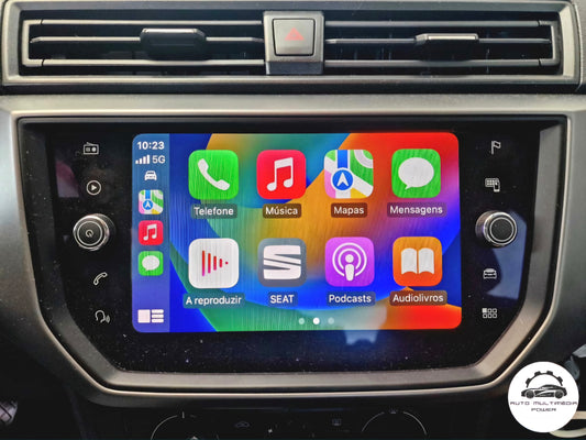 SEAT - Sistema MIB 2 MST2 - Ativação Full-Link CarPlay & Android Auto + Retrofit Porta USB