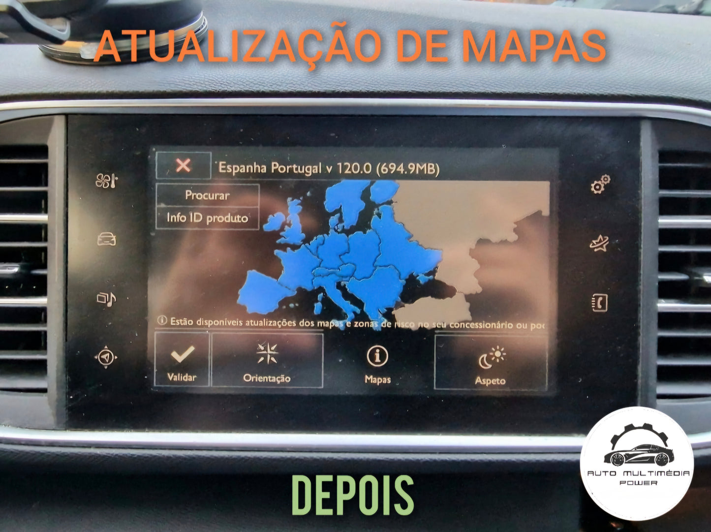 CITROEN eMyWay / PEUGEOT WipNav+ - Sistema SMEG+ & RT6 - Atualização Software + Mapas GPS Nav v2024