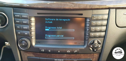 MERCEDES-BENZ / MAYBACH - Sistema NTG 1 COMAND - DVD Atualização Mapas GPS Nav v19 2019