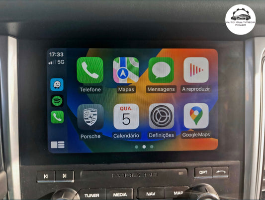 PORSCHE - Sistema MIB 2 (MHI2) - Ativação Apple CarPlay & Google Android Auto