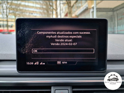 AUDI - Sistema MMI MIB-HS (MIB 2 Low) - Cartão SD Atualização Software + Mapas GPS Nav v2024