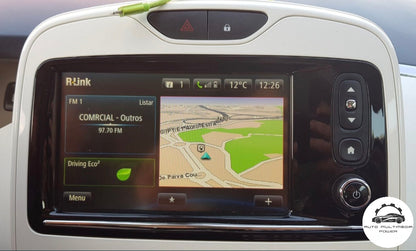 RENAULT - Sistema TomTom R-Link 1 Evolution - Cartão SD Atualização Mapas GPS + Radares v11.25 2025