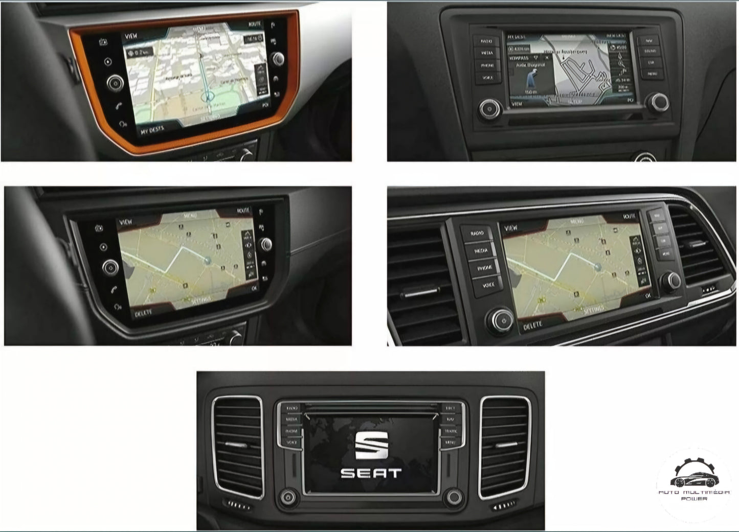 SEAT - Sistema Discover Media 2 MST2 - Cartão SD AS Atualização Mapas GPS Nav v20 2025